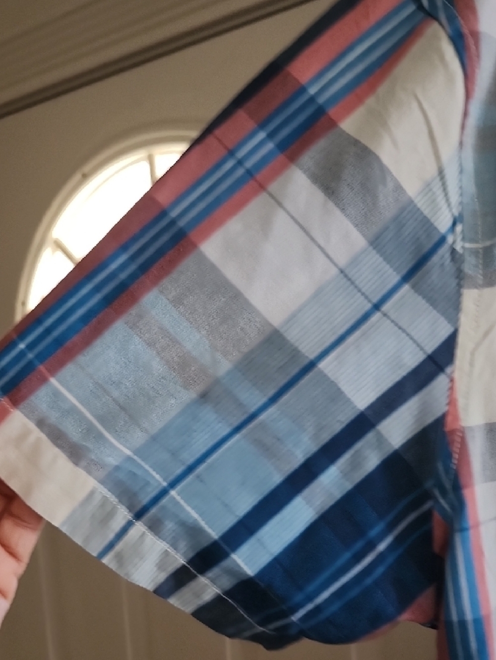 Tommy Bahama Island Zone Silk Blend Plaid Camp Shirt XL Tropical Coastal Preppy - Picture 8 of 9